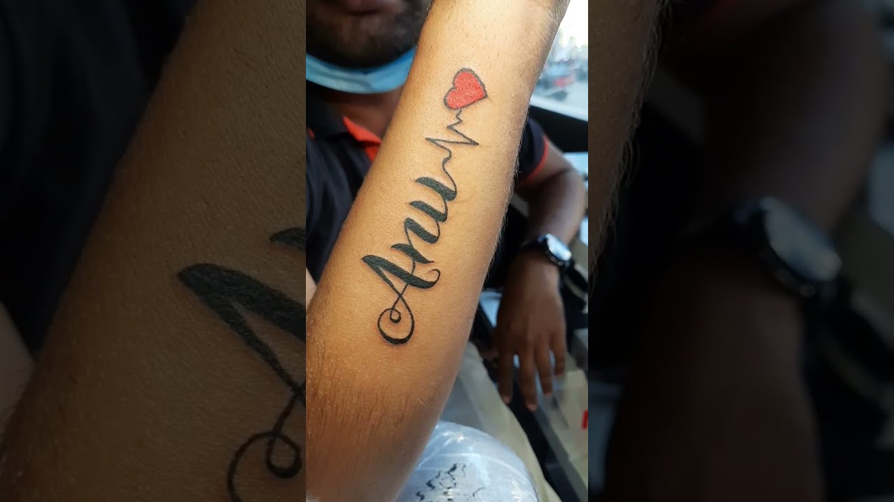 Name Tattoos Designs at Rs 150square inch  Temporary Body Tattoos in Kota   ID 23495927888